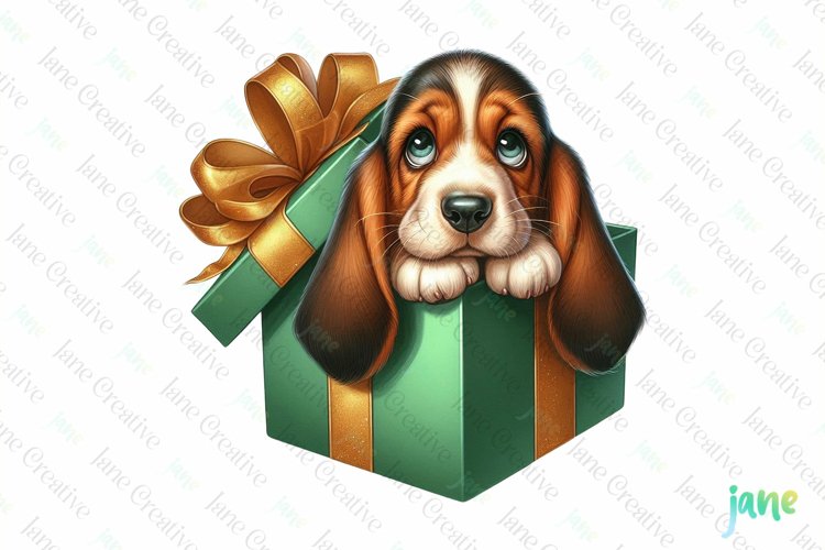 Basset Hound Clipart Image 15