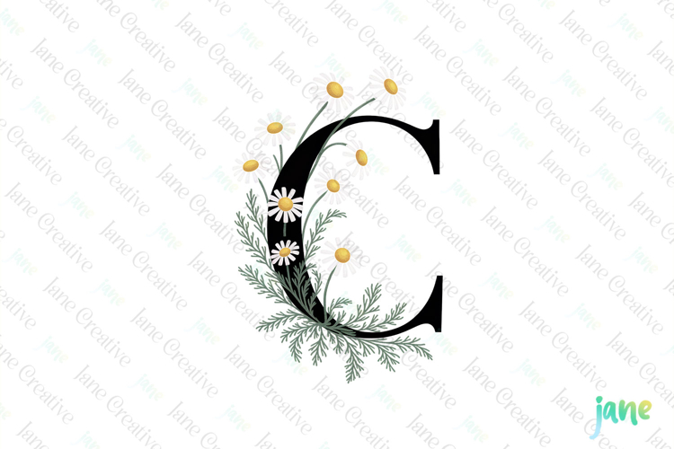 Flower Alphabet Image 5