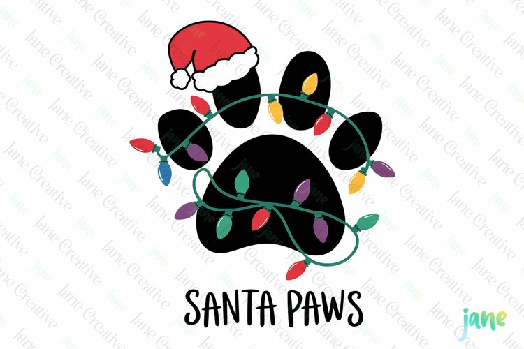 Cute Santa Clipart Image 2