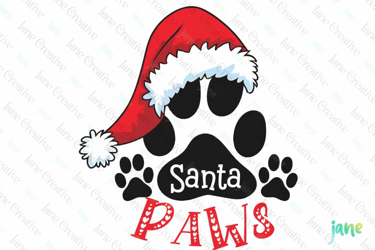 Cute Santa Clipart Image 4