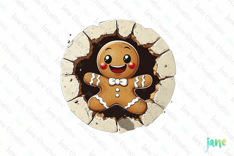 Gingerbread Clipart Image 17
