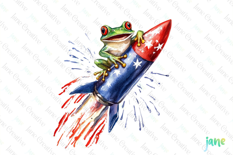 Cute Frog Clipart Image 8