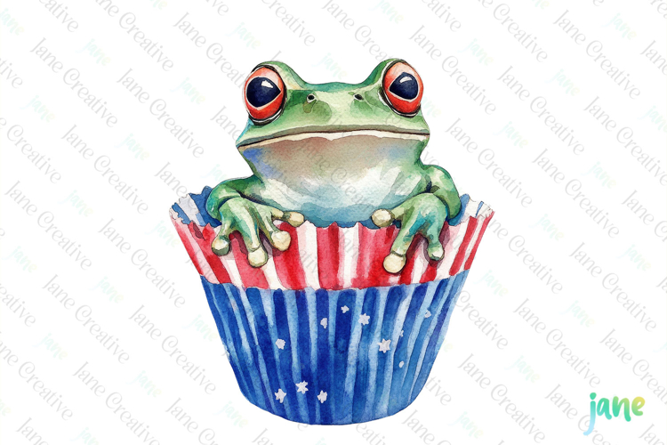 Cute Frog Clipart Image 5