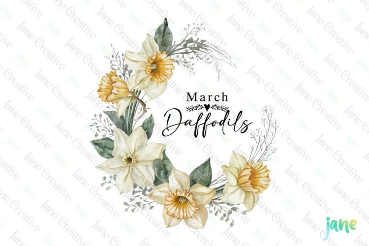 Daffodils Clipart Image 23