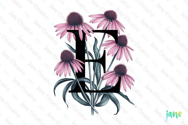 Flower Alphabet Image 3