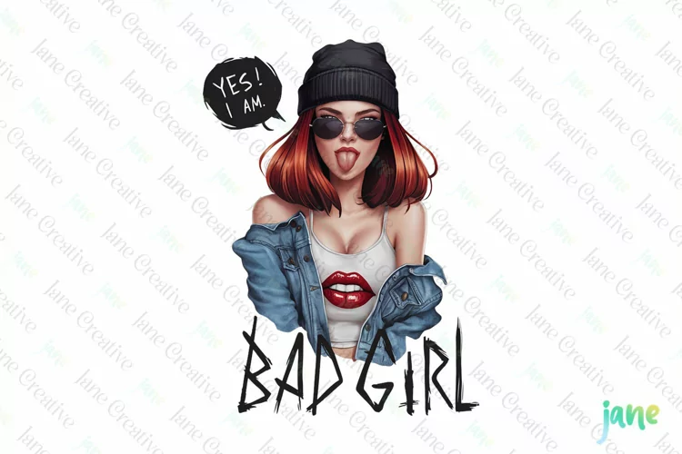 Funny Beautiful Girl Quotes Sublimation