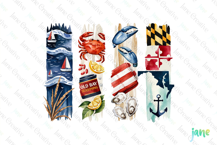 Maryland State Brushstroke USA PNG