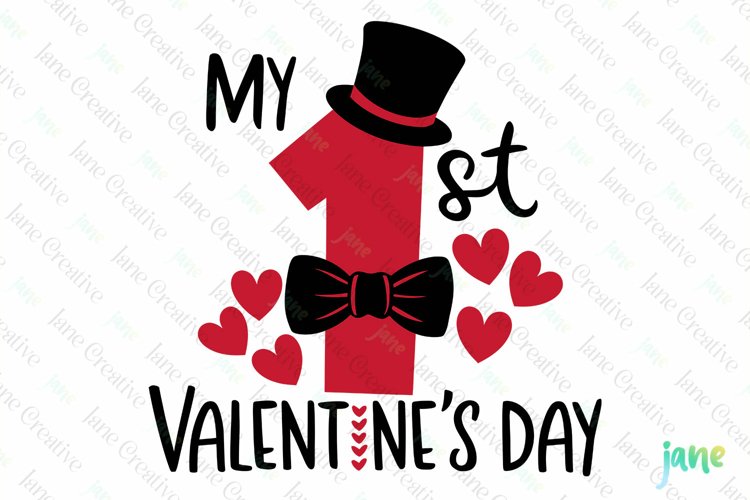 My 1st Valentine’s Day PNG example image 1