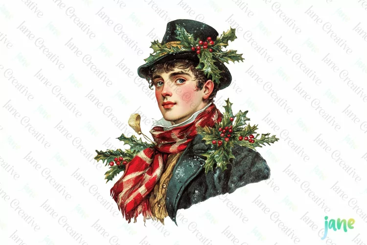 Old Vintage Christmas Sublimation