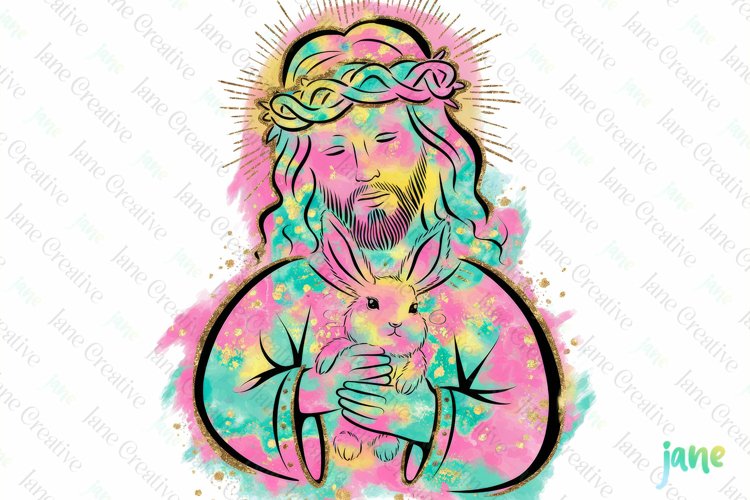 Pastel Christian Easter Sublimation
