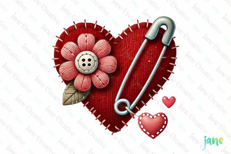 Valentines Heart Clipart Image 6
