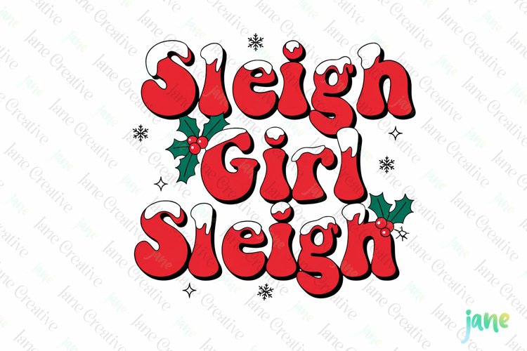 Retro Christmas Quotes Sublimation