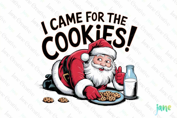 Cute Santa Clipart Image 15