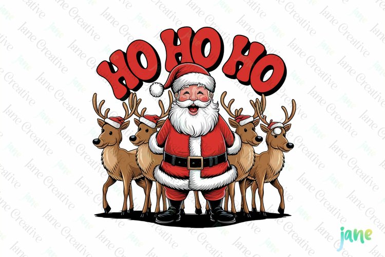 Cute Santa Clipart Image 14