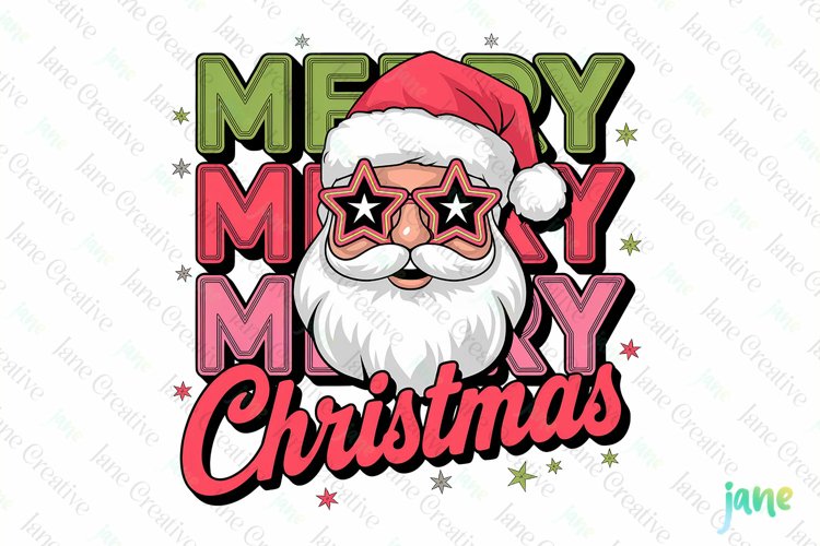 Cute Santa Clipart Image 12