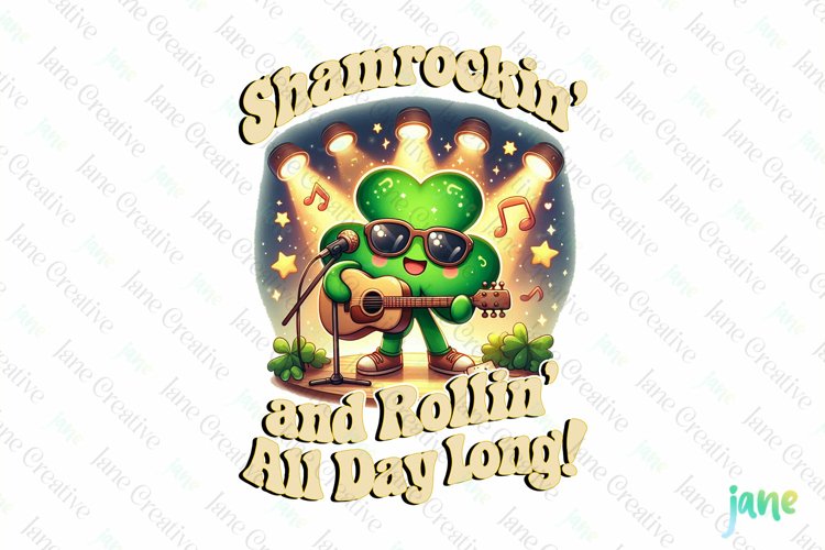 Shamrockin and Rollin PNG