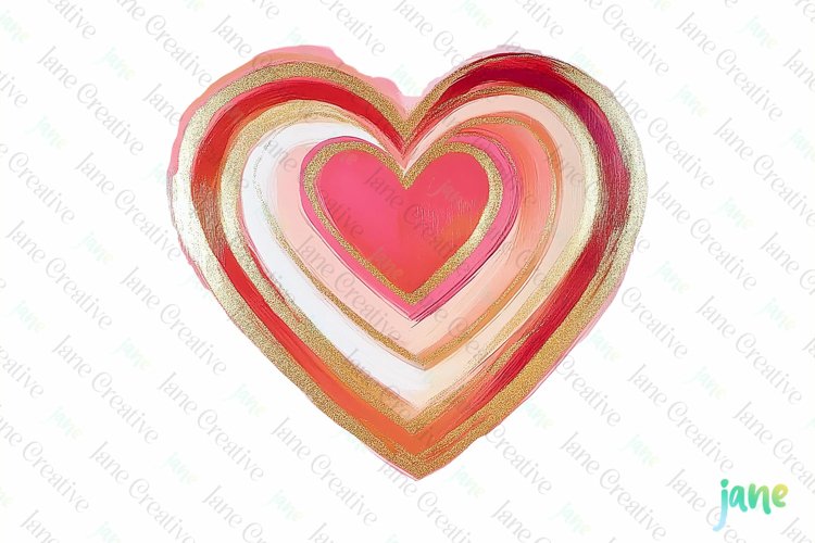 Valentines Heart Clipart Image 21