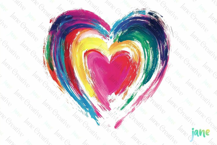 Valentines Heart Clipart Image 16