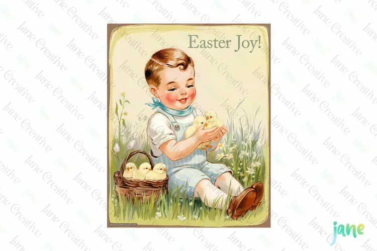 Vintage Easter Printable