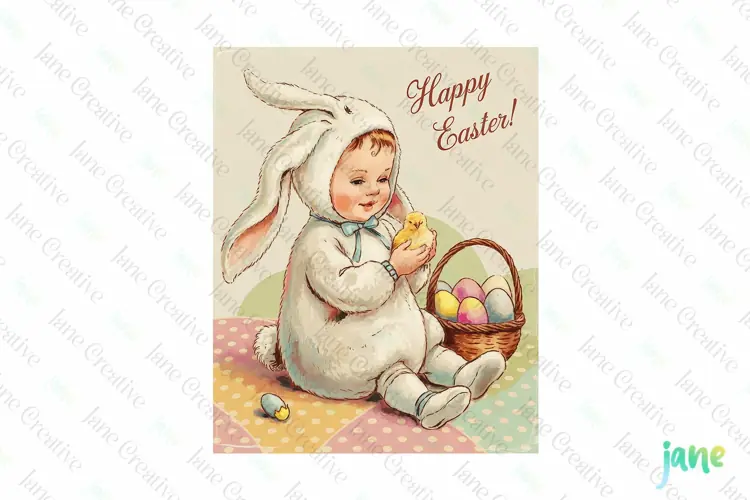 Vintage Easter Printable