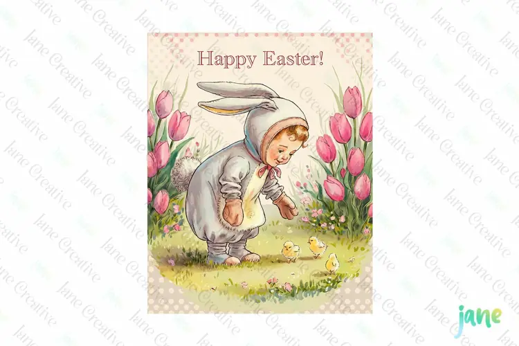 Vintage Easter Printable