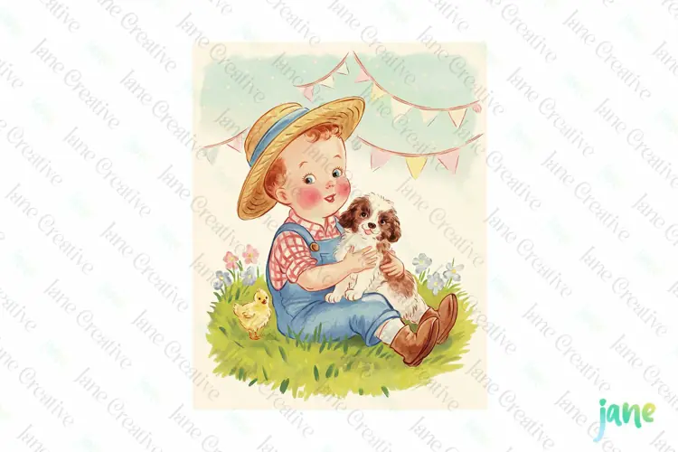 Vintage Easter Printable