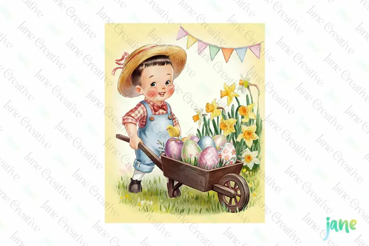 Vintage Easter Printable