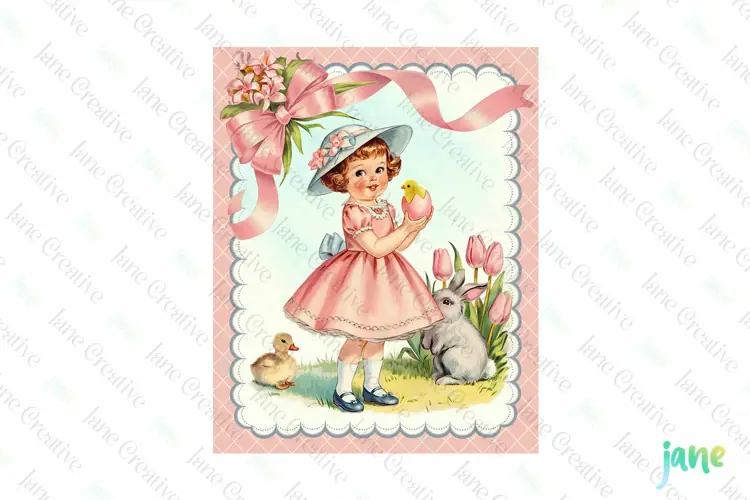 Vintage Easter Printable