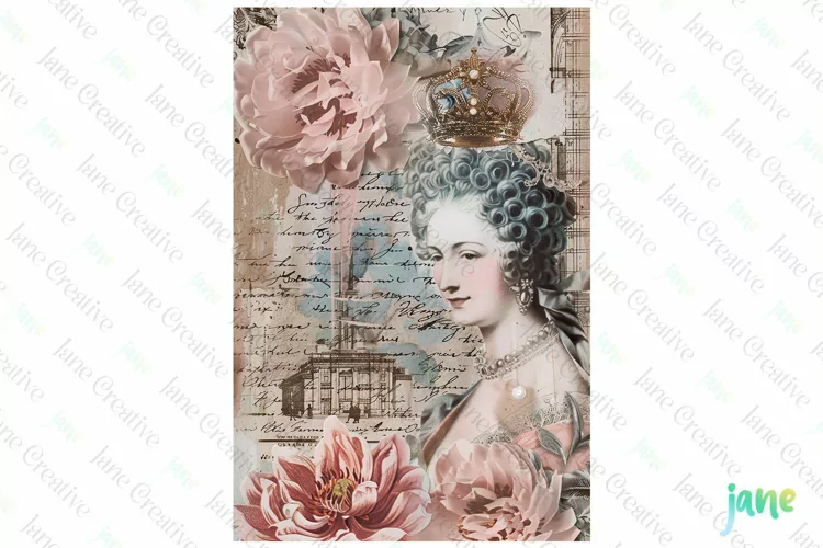 Vintage Rustic Shabby Chic Sublimation Clipart