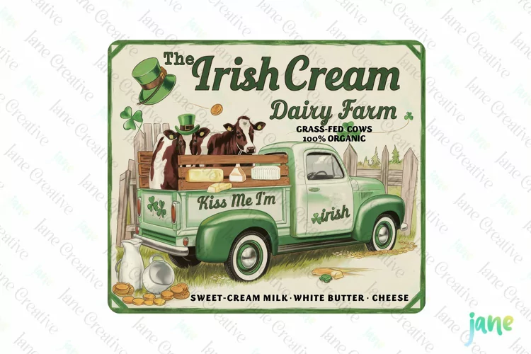 The Irish Cream Dairy Farm St Patricks Day Farmhouse