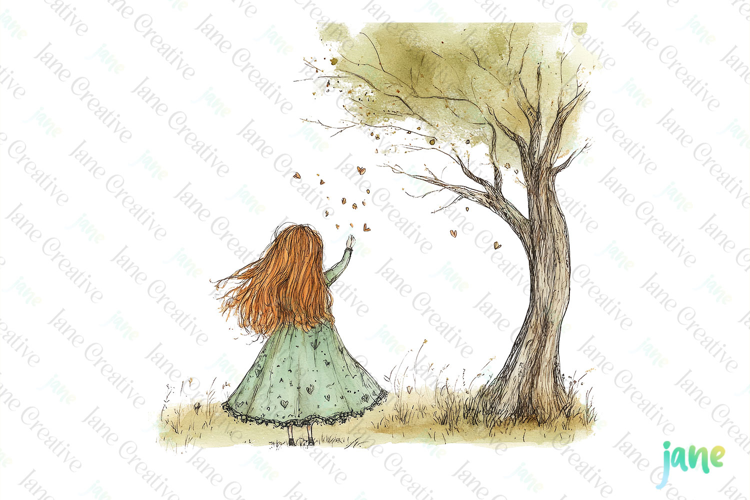 Watercolor Spring Clipart Sublimation