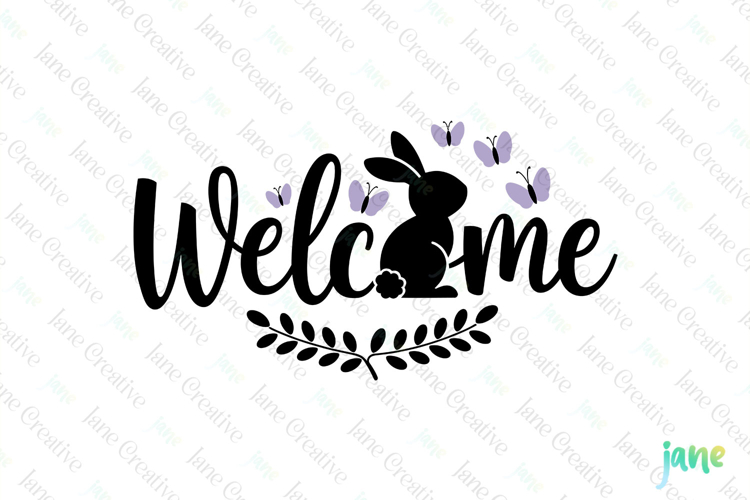 Welcome Easter SVG