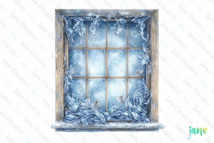 Winter Christmas Sublimation Clipart