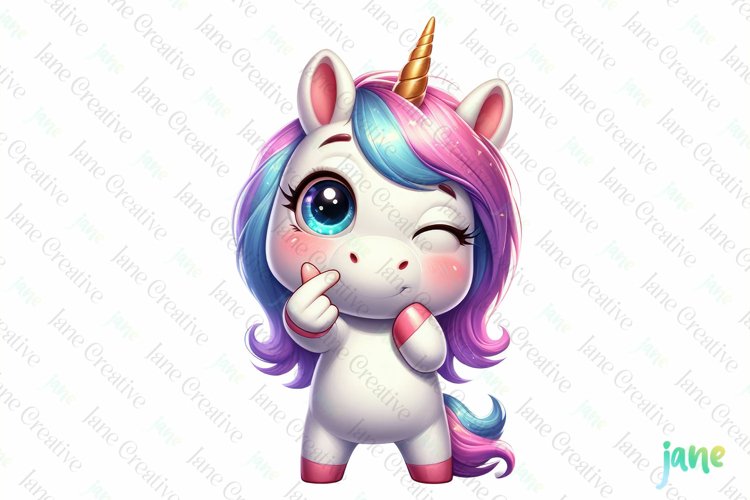 Unicorn Clipart Image 14