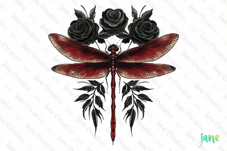 Dragonfly Clipart Image 10