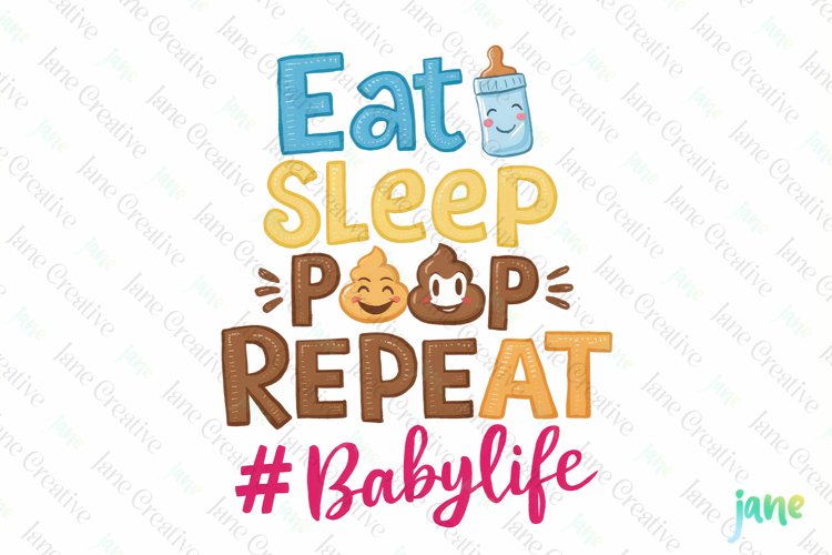 Funny Baby Sayings Clipart example image 1