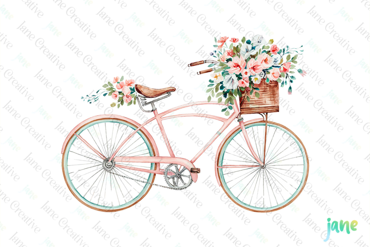 Bicycle Clipart Image 10
