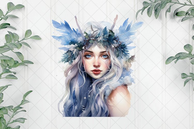 Winter Watercolor Clipart Image 10