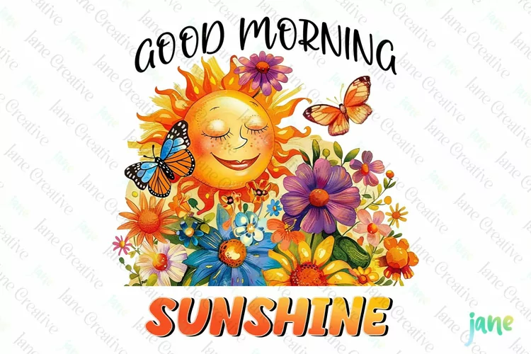 Positive Sunshine Quotes Sublimation