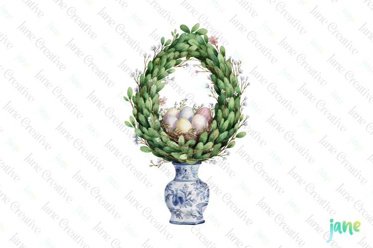 Easter Watercolor Clipart Image 15