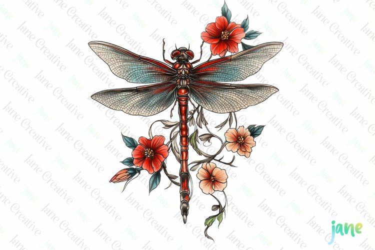 Dragonfly Clipart Image 22