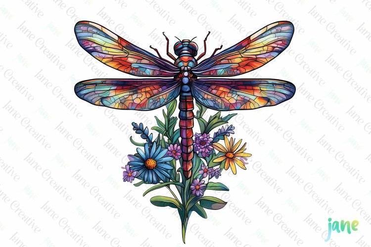 Dragonfly Clipart Image 20
