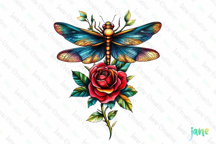 Dragonfly Clipart Image 18
