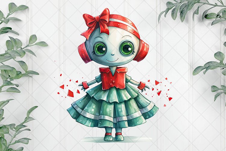 Robot Clipart Image 23