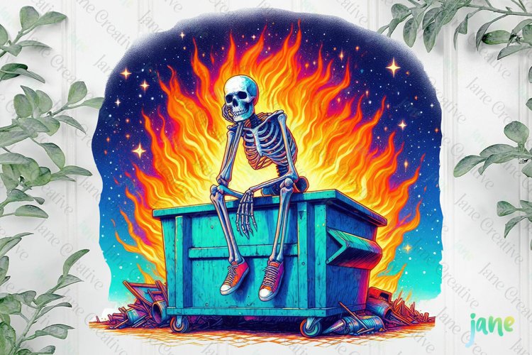 Skeleton Clipart Image 3