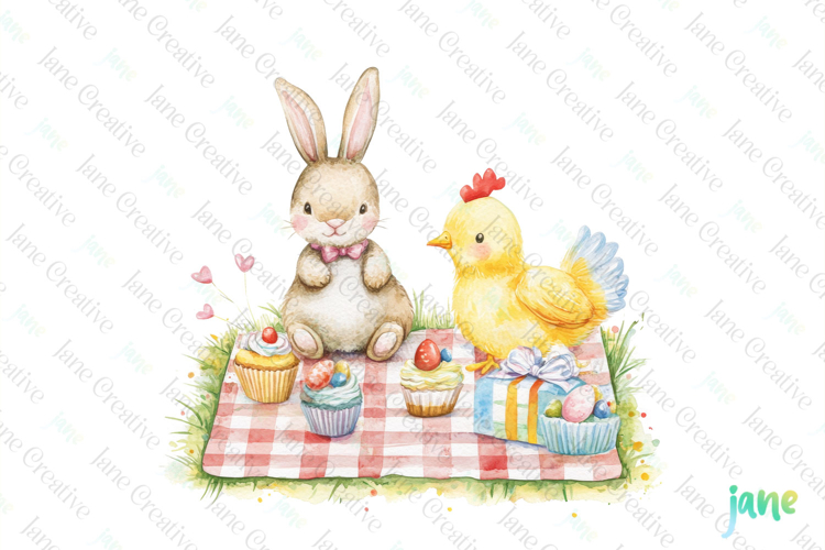Easter Bunny Clipart Image 15