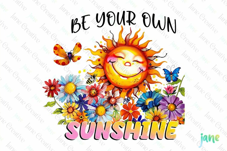 Positive Sunshine Quotes Sublimation
