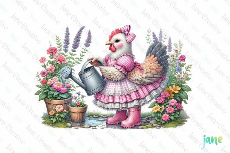 Hen Clipart Image 20