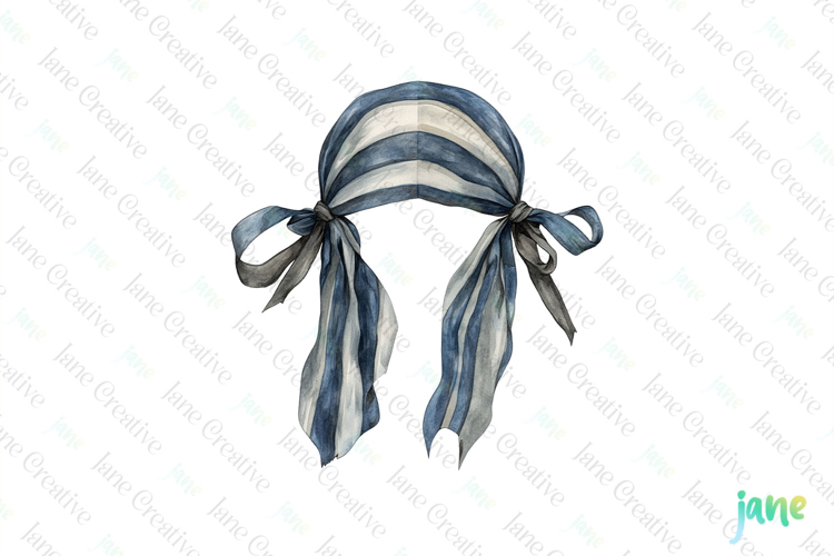 Watercolor Pirate Clipart