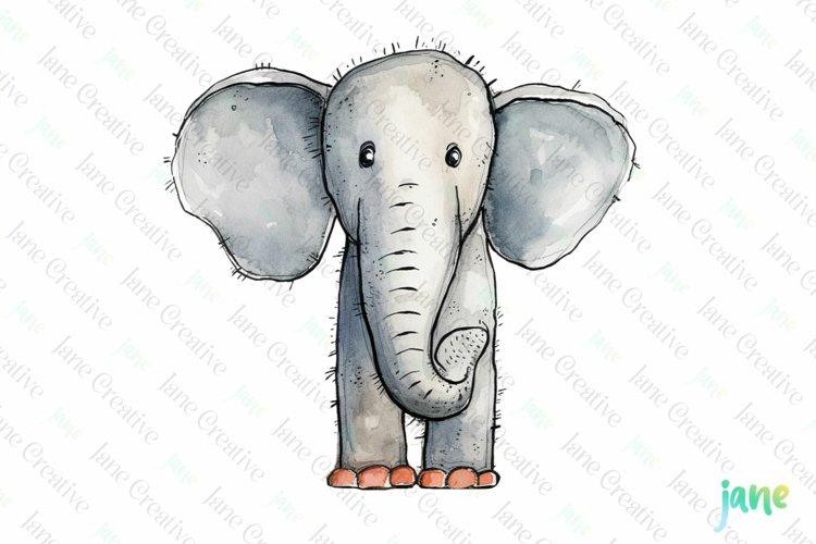 Animals Minimalist Cartoon Sublimation